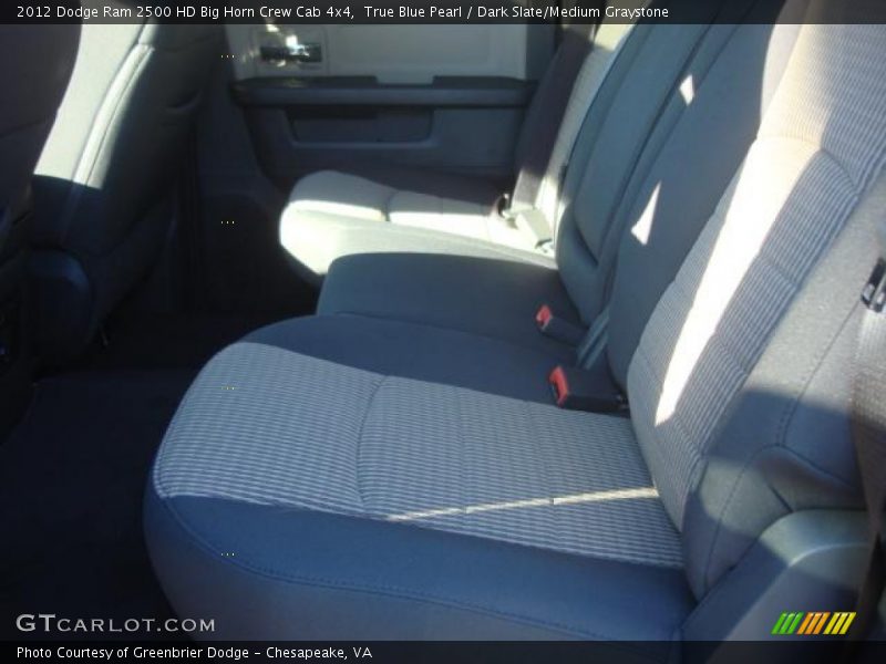 True Blue Pearl / Dark Slate/Medium Graystone 2012 Dodge Ram 2500 HD Big Horn Crew Cab 4x4