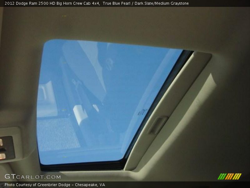 True Blue Pearl / Dark Slate/Medium Graystone 2012 Dodge Ram 2500 HD Big Horn Crew Cab 4x4