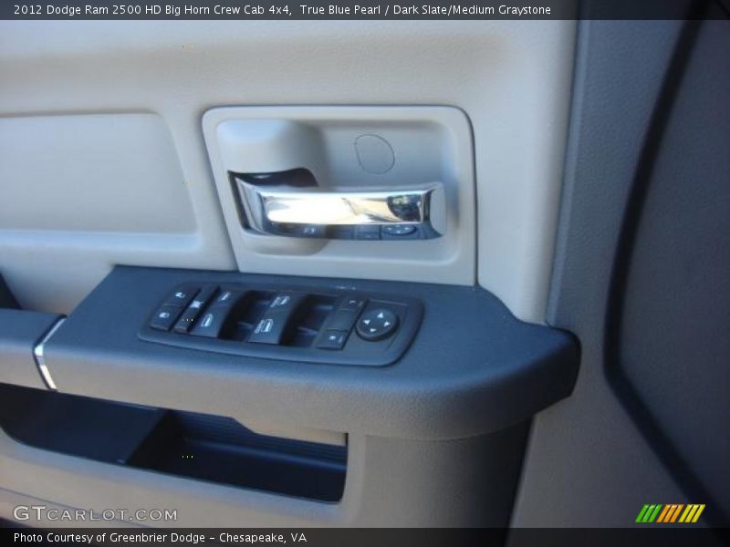 True Blue Pearl / Dark Slate/Medium Graystone 2012 Dodge Ram 2500 HD Big Horn Crew Cab 4x4