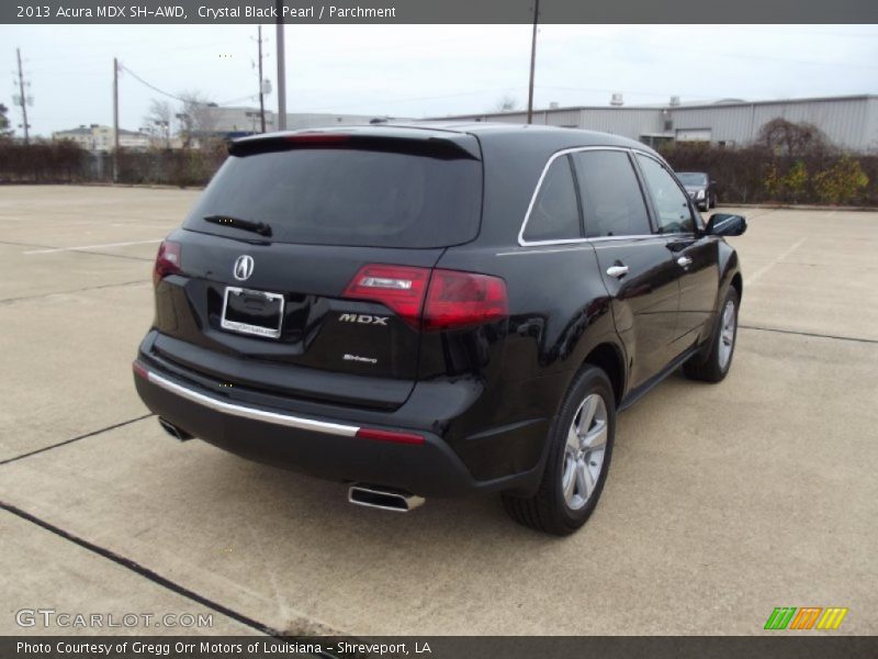 Crystal Black Pearl / Parchment 2013 Acura MDX SH-AWD