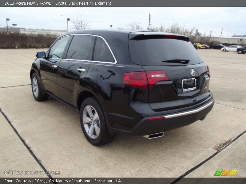 Crystal Black Pearl / Parchment 2013 Acura MDX SH-AWD