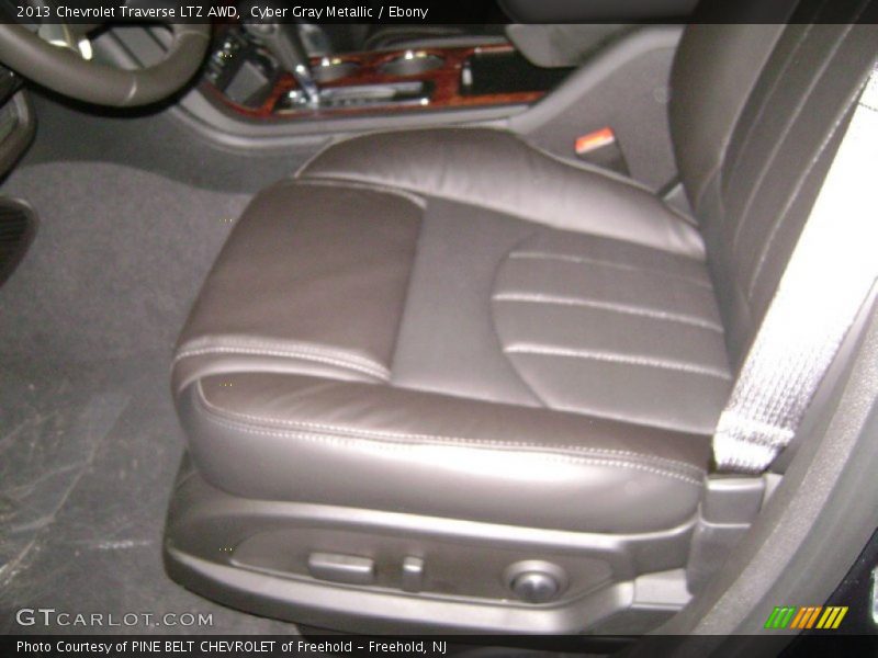 Cyber Gray Metallic / Ebony 2013 Chevrolet Traverse LTZ AWD