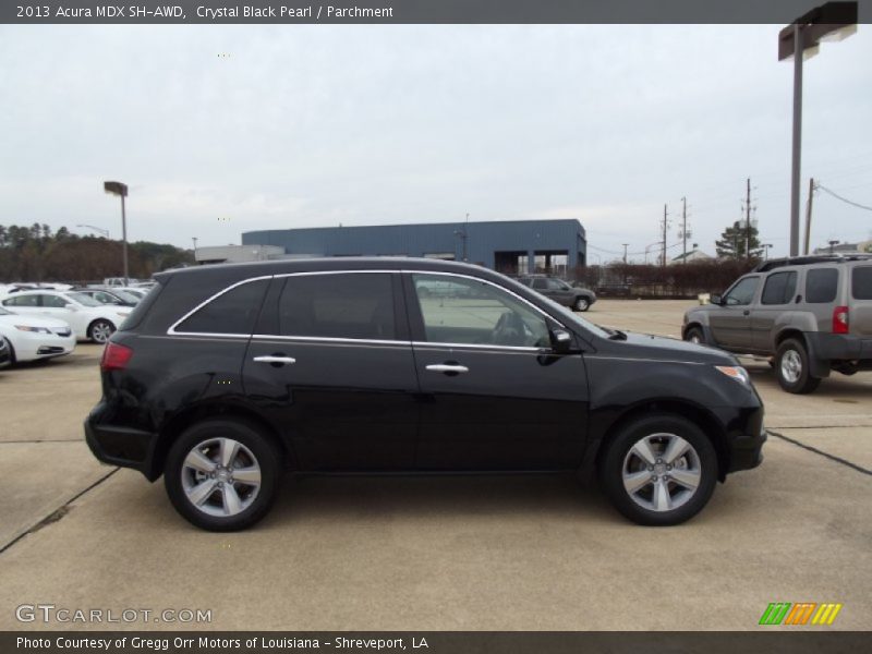 Crystal Black Pearl / Parchment 2013 Acura MDX SH-AWD