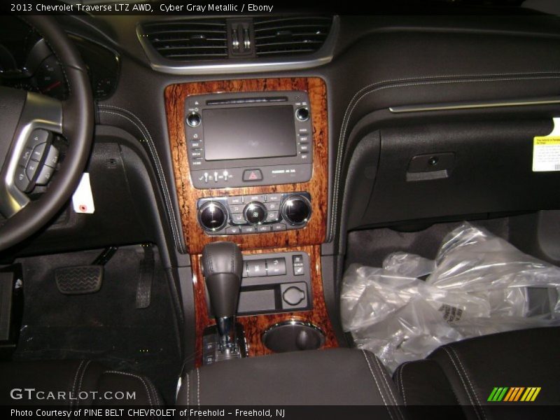 Cyber Gray Metallic / Ebony 2013 Chevrolet Traverse LTZ AWD