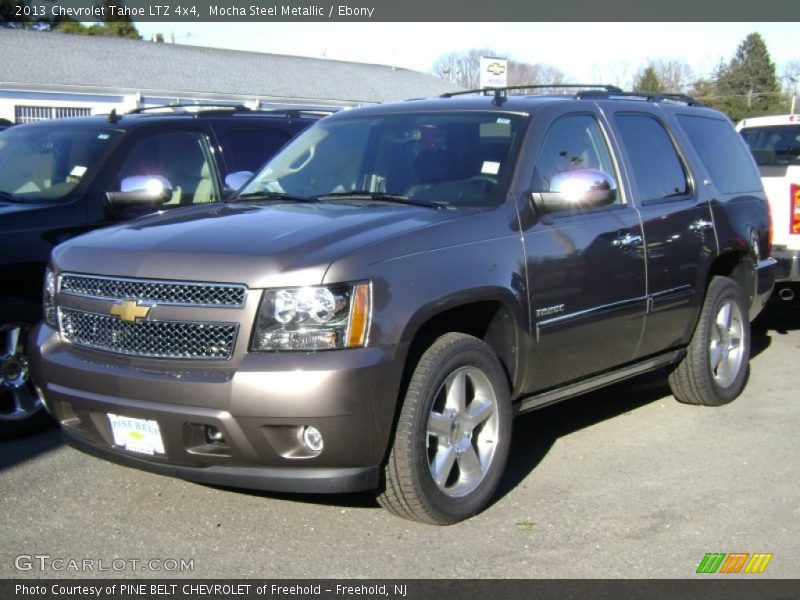 Mocha Steel Metallic / Ebony 2013 Chevrolet Tahoe LTZ 4x4