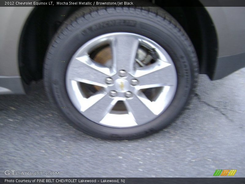 Mocha Steel Metallic / Brownstone/Jet Black 2012 Chevrolet Equinox LT