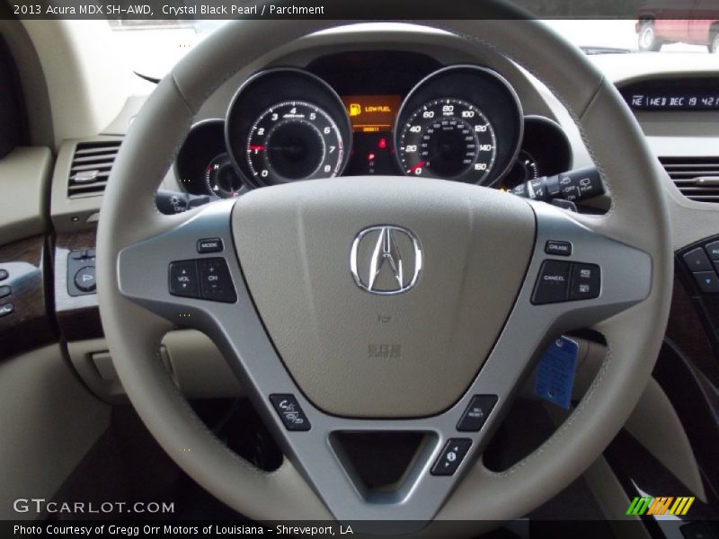 Crystal Black Pearl / Parchment 2013 Acura MDX SH-AWD