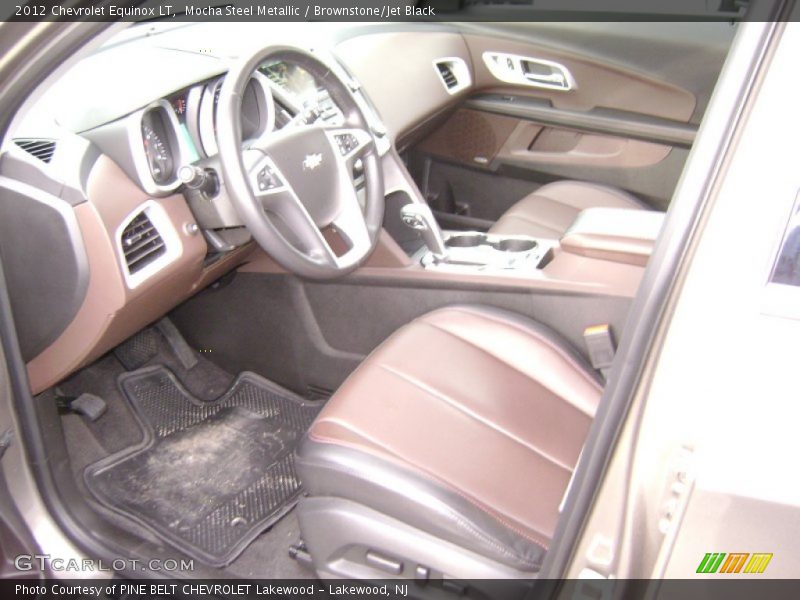 Mocha Steel Metallic / Brownstone/Jet Black 2012 Chevrolet Equinox LT