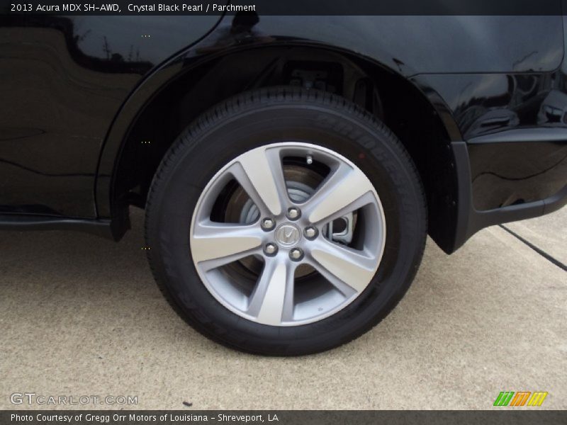 Crystal Black Pearl / Parchment 2013 Acura MDX SH-AWD