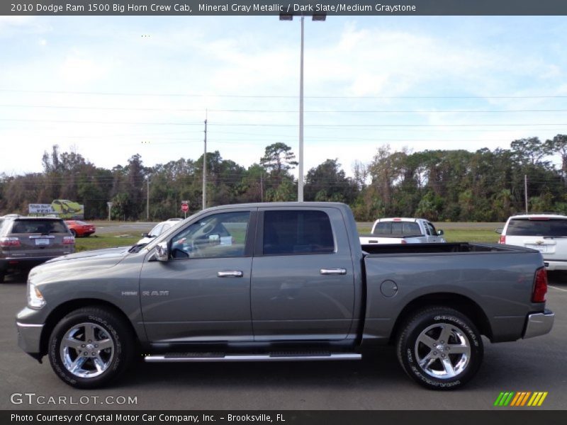 Mineral Gray Metallic / Dark Slate/Medium Graystone 2010 Dodge Ram 1500 Big Horn Crew Cab