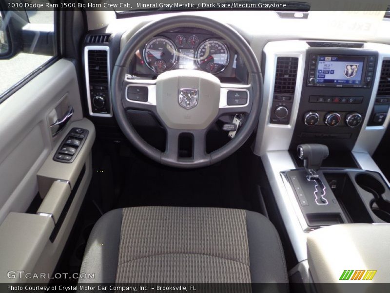 Mineral Gray Metallic / Dark Slate/Medium Graystone 2010 Dodge Ram 1500 Big Horn Crew Cab