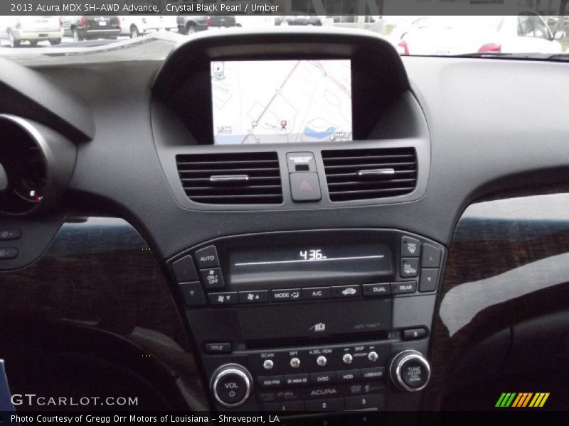 Controls of 2013 MDX SH-AWD Advance