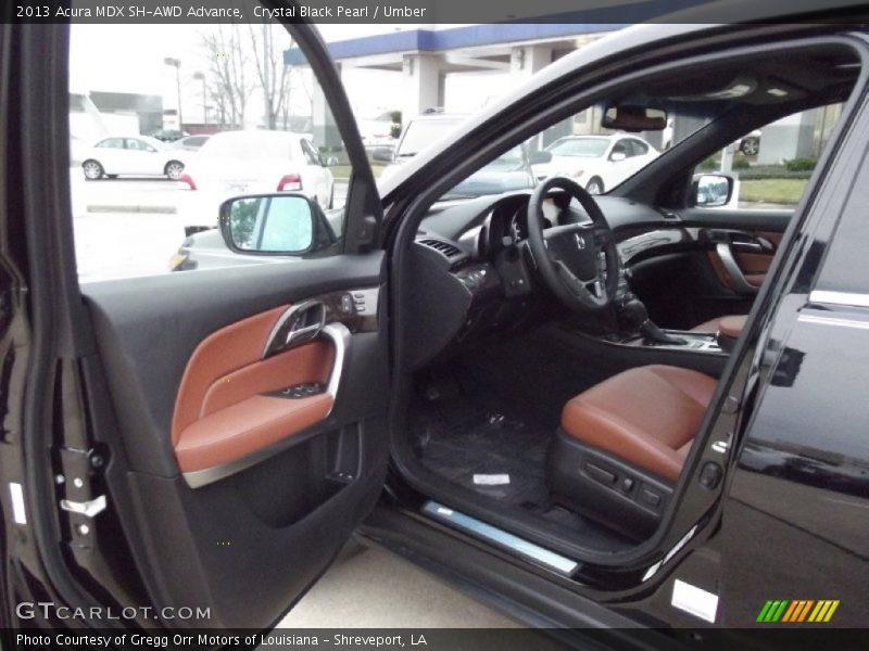 2013 MDX SH-AWD Advance Umber Interior