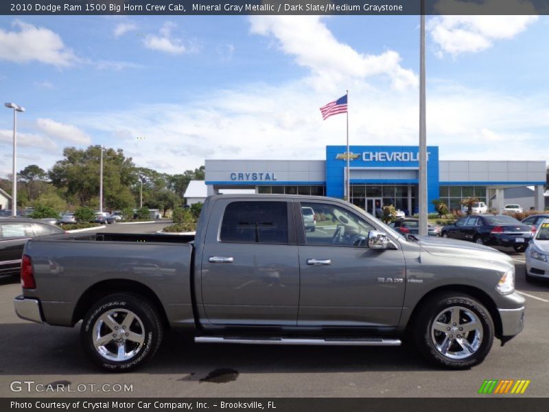 Mineral Gray Metallic / Dark Slate/Medium Graystone 2010 Dodge Ram 1500 Big Horn Crew Cab