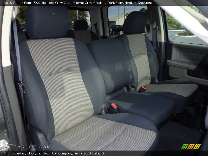 Mineral Gray Metallic / Dark Slate/Medium Graystone 2010 Dodge Ram 1500 Big Horn Crew Cab