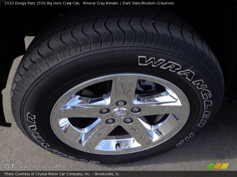Mineral Gray Metallic / Dark Slate/Medium Graystone 2010 Dodge Ram 1500 Big Horn Crew Cab