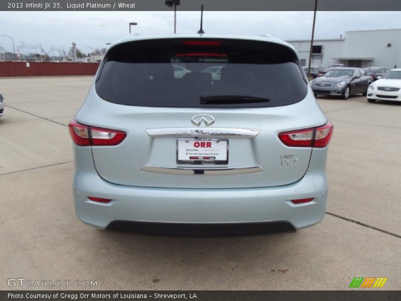 Liquid Platinum / Wheat 2013 Infiniti JX 35
