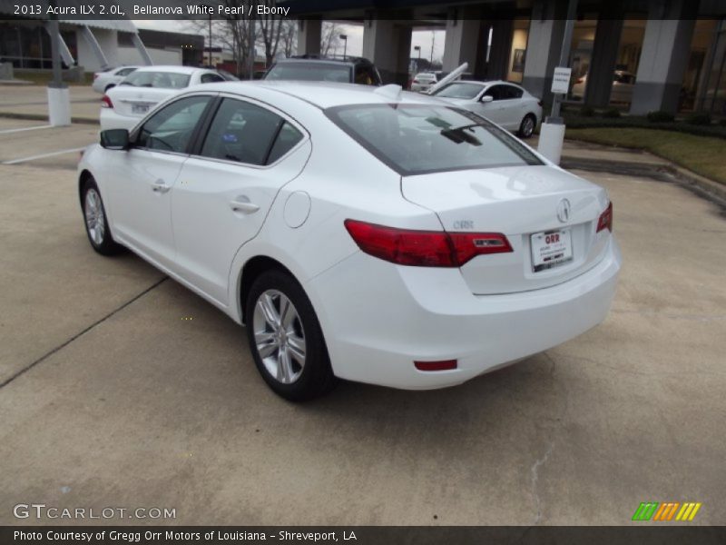 Bellanova White Pearl / Ebony 2013 Acura ILX 2.0L