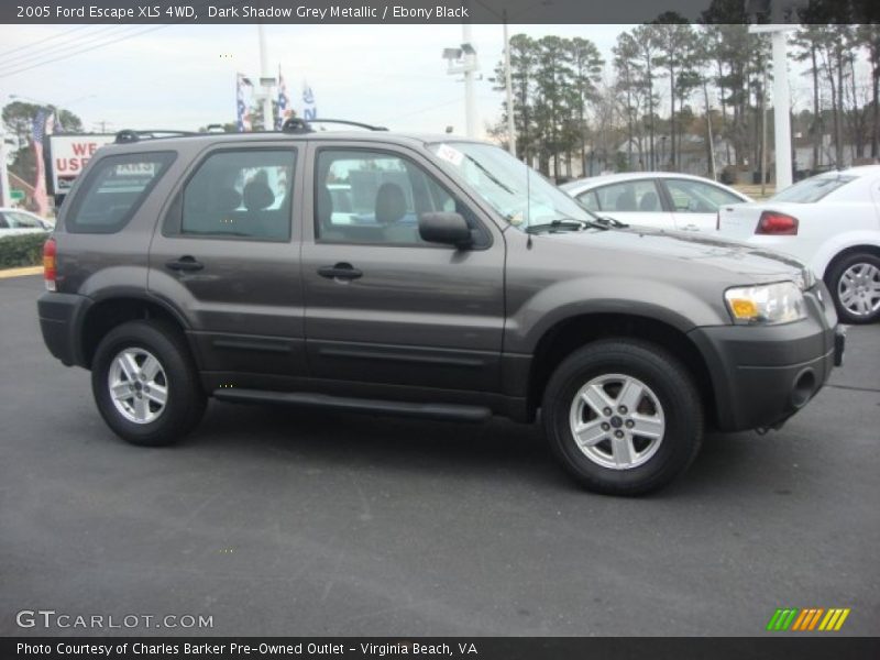 Dark Shadow Grey Metallic / Ebony Black 2005 Ford Escape XLS 4WD