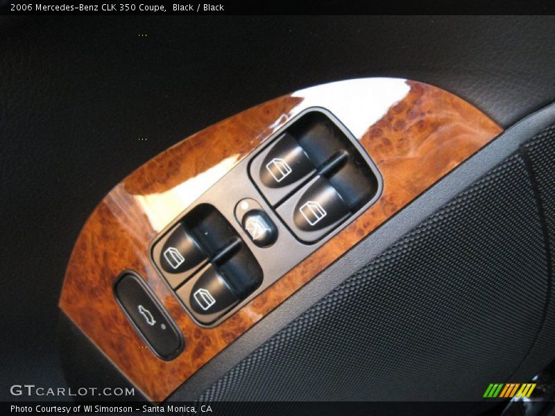 Black / Black 2006 Mercedes-Benz CLK 350 Coupe