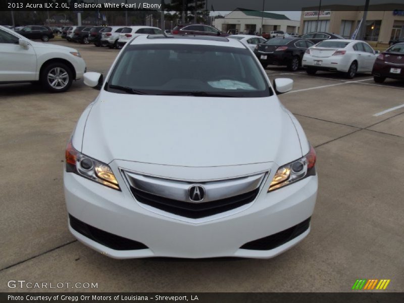 Bellanova White Pearl / Ebony 2013 Acura ILX 2.0L