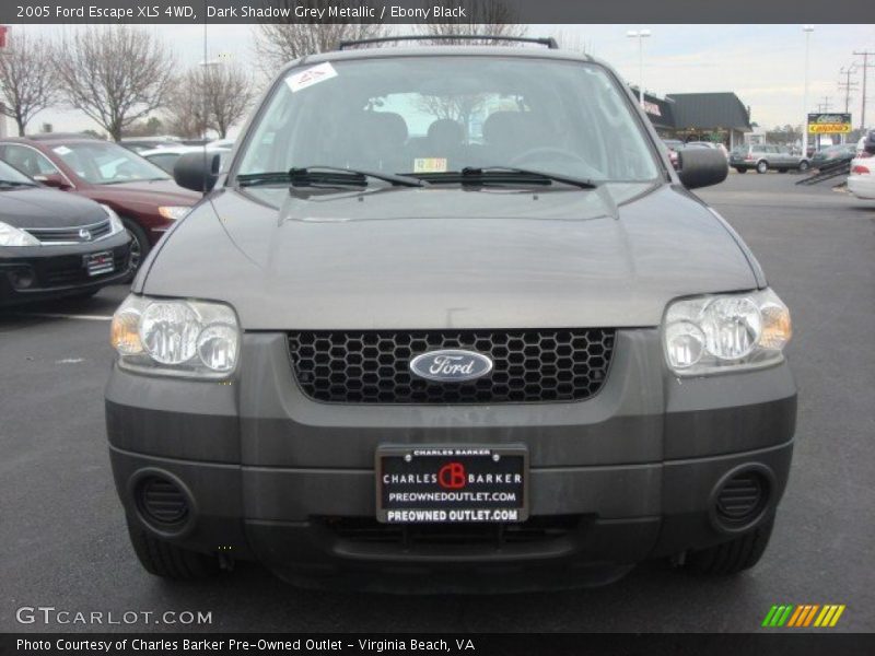 Dark Shadow Grey Metallic / Ebony Black 2005 Ford Escape XLS 4WD
