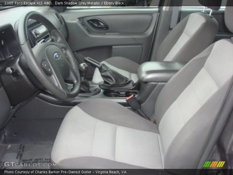 Dark Shadow Grey Metallic / Ebony Black 2005 Ford Escape XLS 4WD