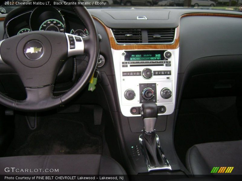 Black Granite Metallic / Ebony 2012 Chevrolet Malibu LT