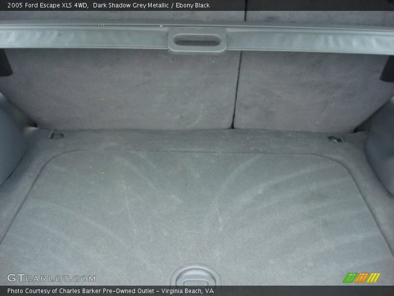 Dark Shadow Grey Metallic / Ebony Black 2005 Ford Escape XLS 4WD