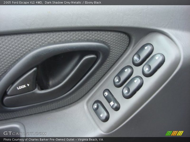 Dark Shadow Grey Metallic / Ebony Black 2005 Ford Escape XLS 4WD