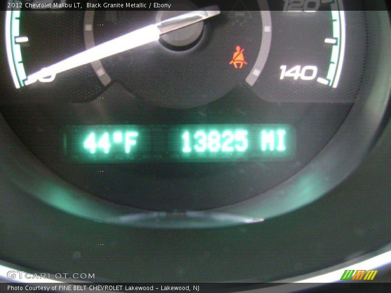 Black Granite Metallic / Ebony 2012 Chevrolet Malibu LT