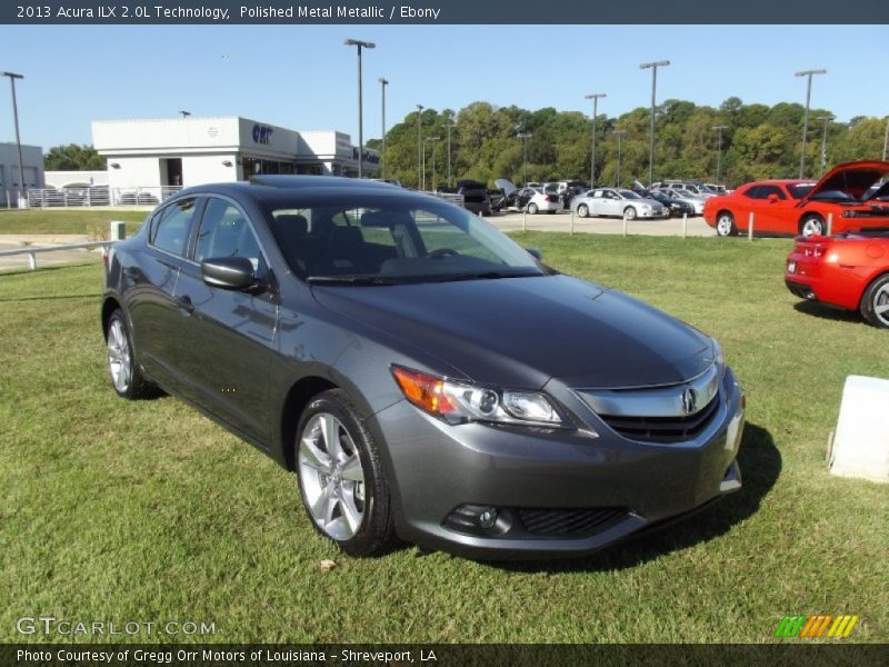 Polished Metal Metallic / Ebony 2013 Acura ILX 2.0L Technology