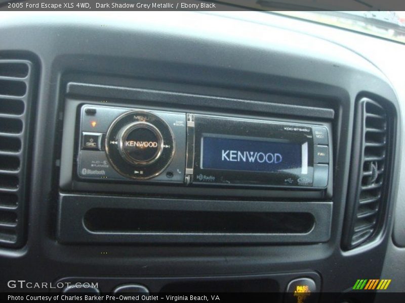 Dark Shadow Grey Metallic / Ebony Black 2005 Ford Escape XLS 4WD