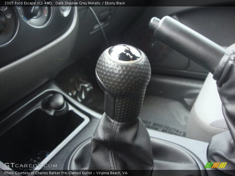 Dark Shadow Grey Metallic / Ebony Black 2005 Ford Escape XLS 4WD