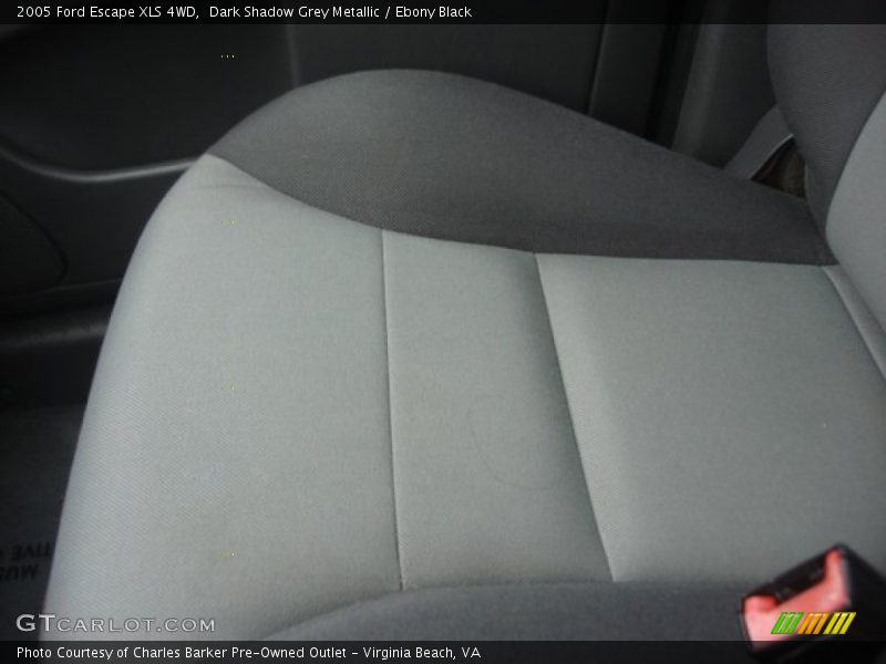 Dark Shadow Grey Metallic / Ebony Black 2005 Ford Escape XLS 4WD