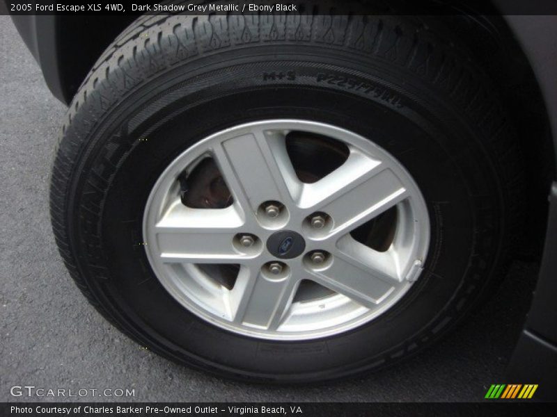 Dark Shadow Grey Metallic / Ebony Black 2005 Ford Escape XLS 4WD