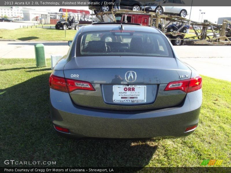 Polished Metal Metallic / Ebony 2013 Acura ILX 2.0L Technology