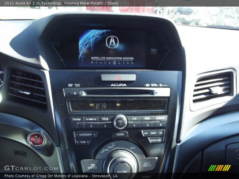 Polished Metal Metallic / Ebony 2013 Acura ILX 2.0L Technology