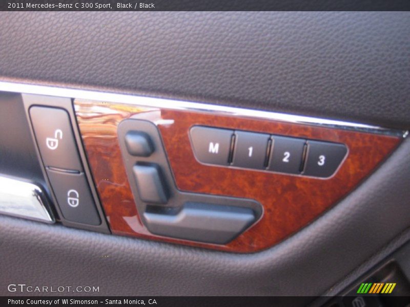 Black / Black 2011 Mercedes-Benz C 300 Sport