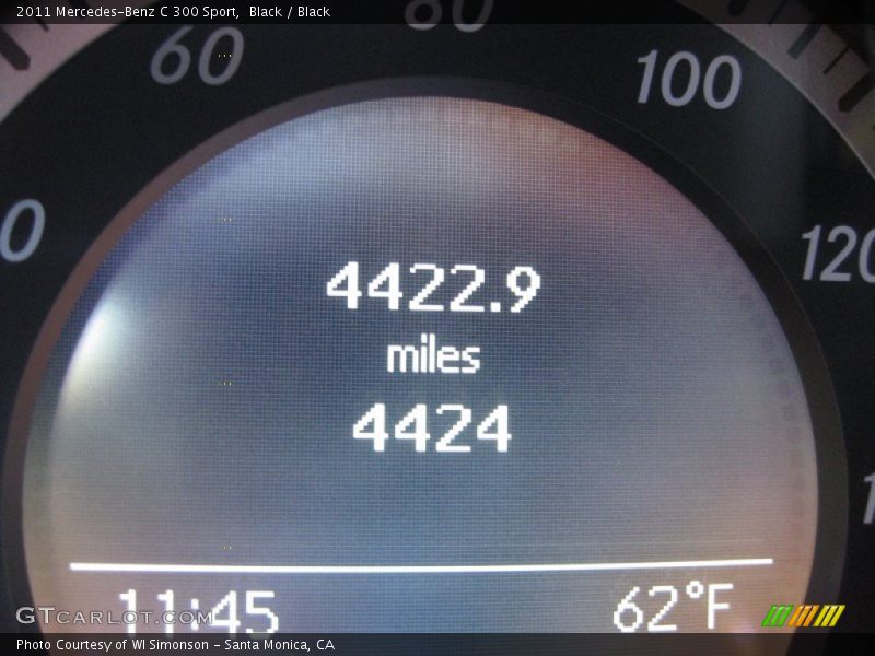 Black / Black 2011 Mercedes-Benz C 300 Sport