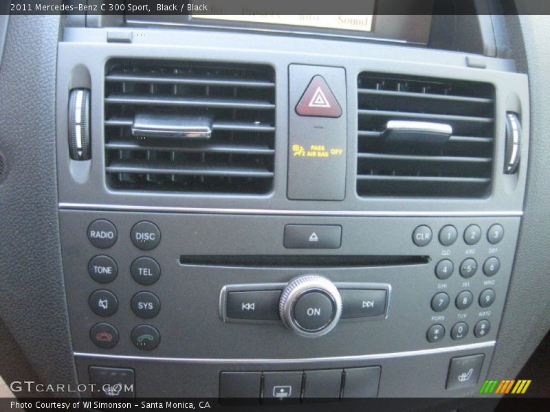 Black / Black 2011 Mercedes-Benz C 300 Sport