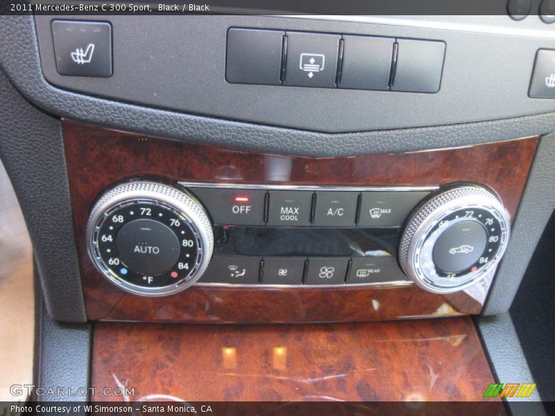 Black / Black 2011 Mercedes-Benz C 300 Sport