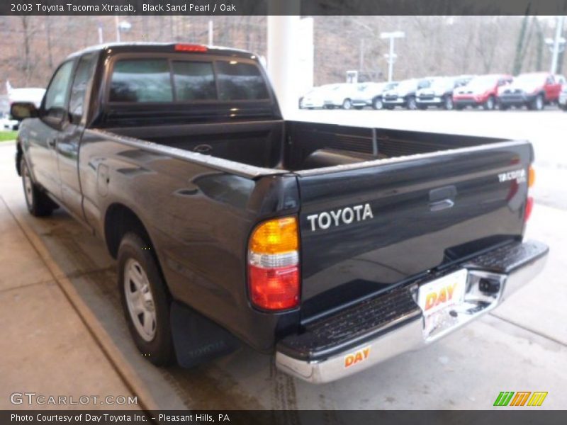Black Sand Pearl / Oak 2003 Toyota Tacoma Xtracab