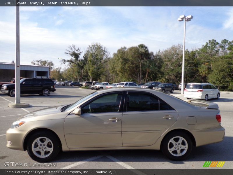 Desert Sand Mica / Taupe 2005 Toyota Camry LE