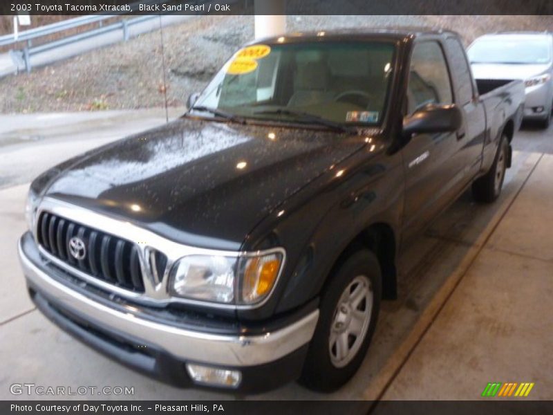 Black Sand Pearl / Oak 2003 Toyota Tacoma Xtracab