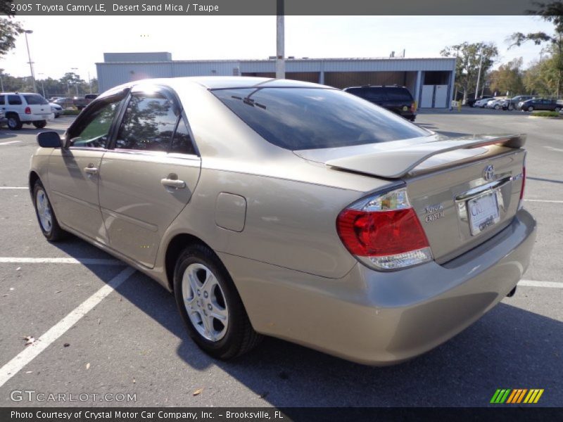 Desert Sand Mica / Taupe 2005 Toyota Camry LE