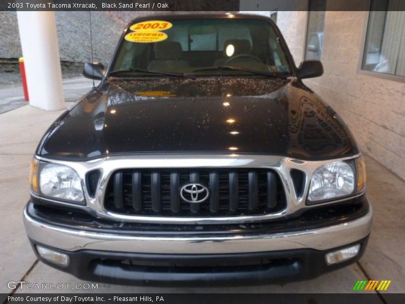Black Sand Pearl / Oak 2003 Toyota Tacoma Xtracab