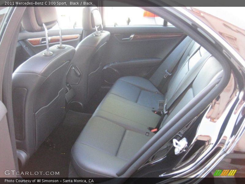 Black / Black 2011 Mercedes-Benz C 300 Sport