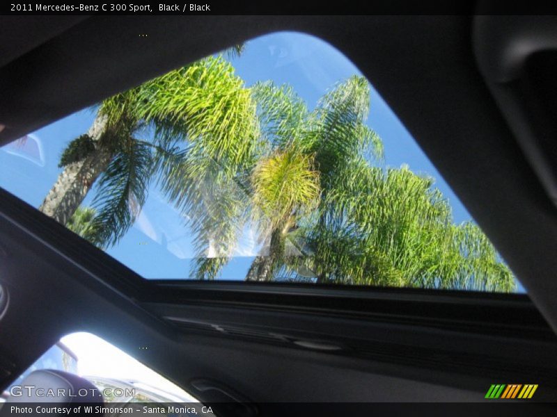 Black / Black 2011 Mercedes-Benz C 300 Sport
