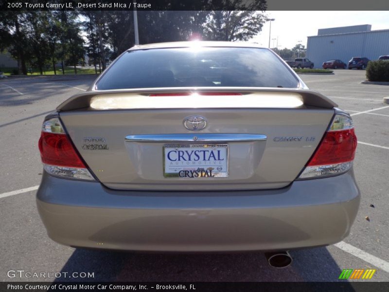 Desert Sand Mica / Taupe 2005 Toyota Camry LE